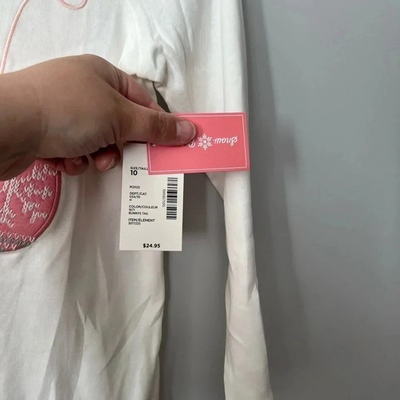 Gymboree Mittens with Faux Fur Winter Long Sleeve Shirt NEW | Size 10 - Picture 5 of 5